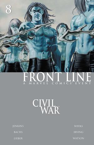 Civil War: Front Line #8 cover