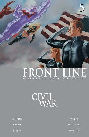 Civil War: Front Line #5 cover