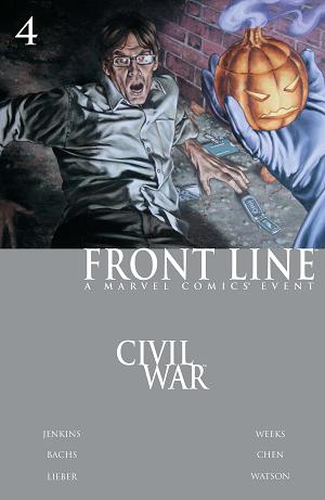 Civil War: Front Line #4 cover