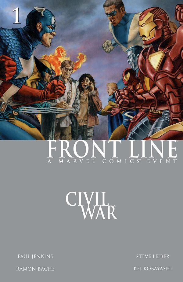 Civil War: Front Line #1  cover