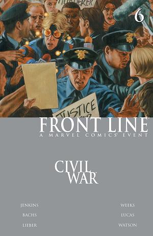 Civil War: Front Line #6 cover