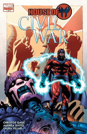 Civil War: House Of M #1 cover