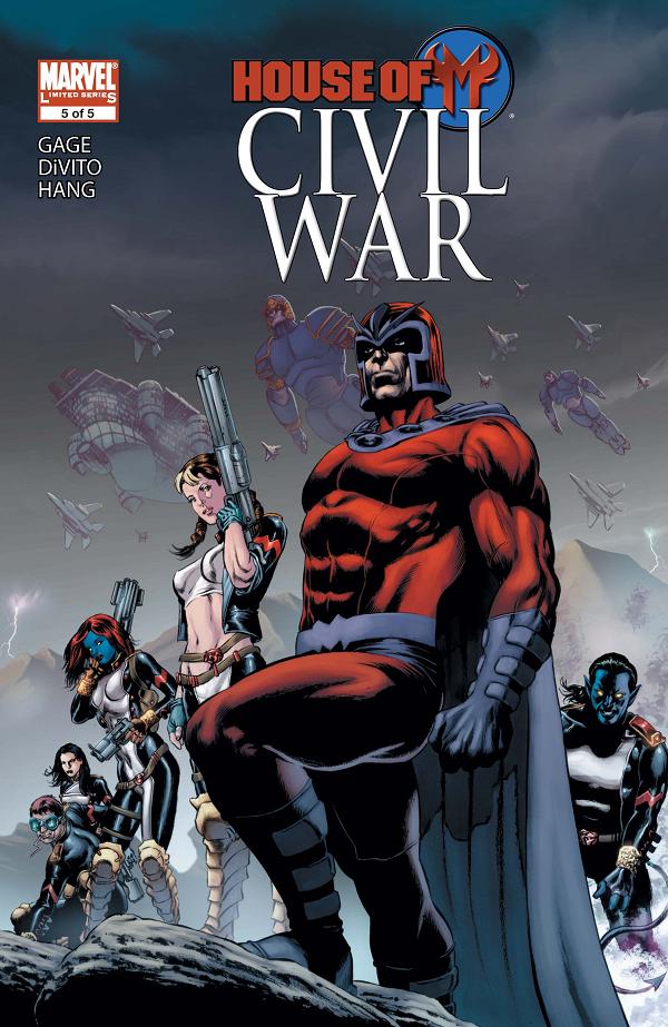 Civil War: House Of M #5 cover