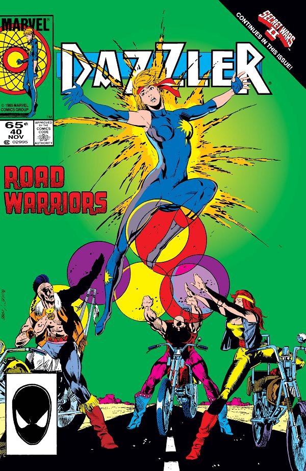 Dazzler #40  cover