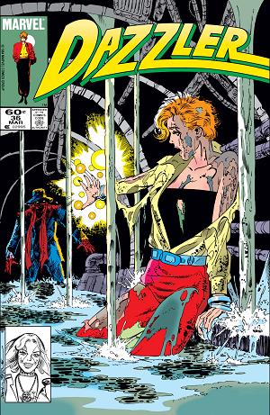 Dazzler #36 cover