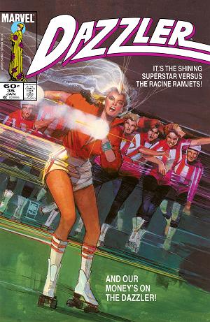Dazzler #35 cover