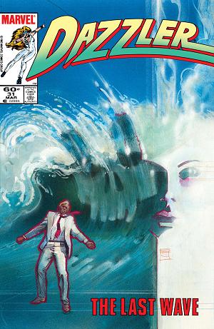 Dazzler #31 cover
