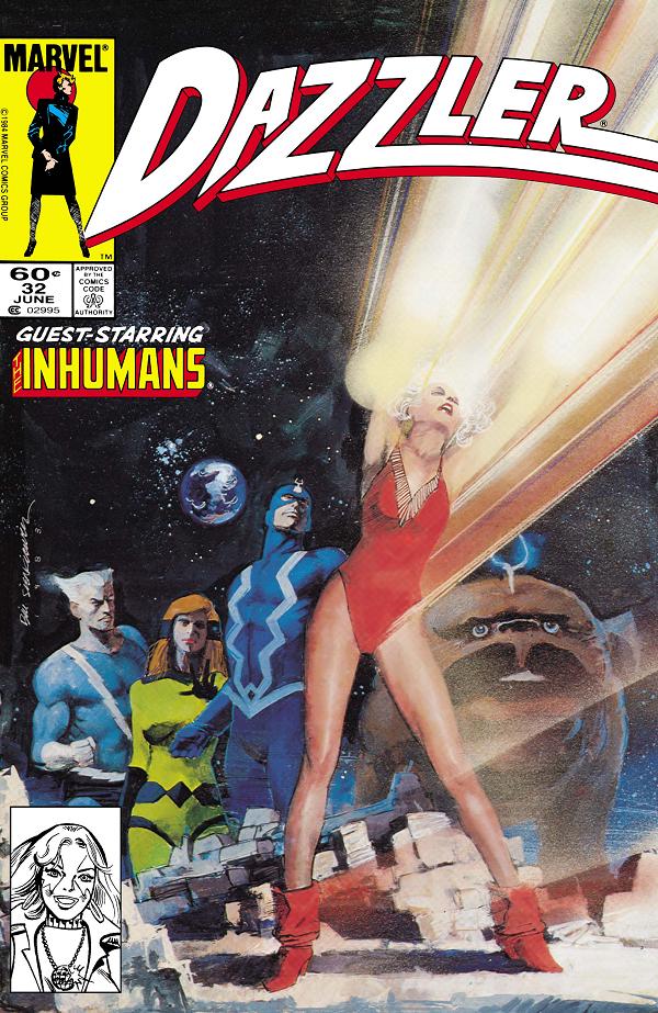 Dazzler #32  cover