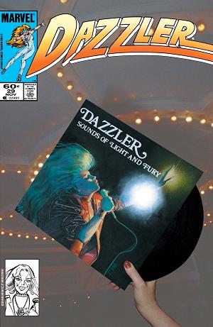 Dazzler #29 cover