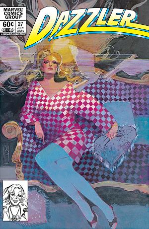 Dazzler #27 cover