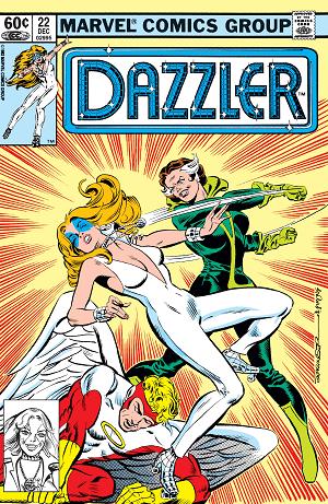 Dazzler #22 cover
