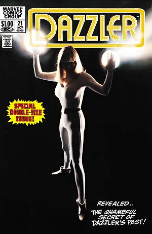 Dazzler #21 cover