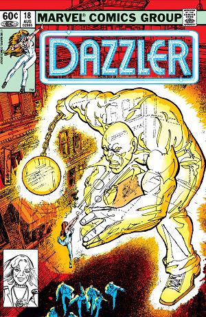 Dazzler #18  cover