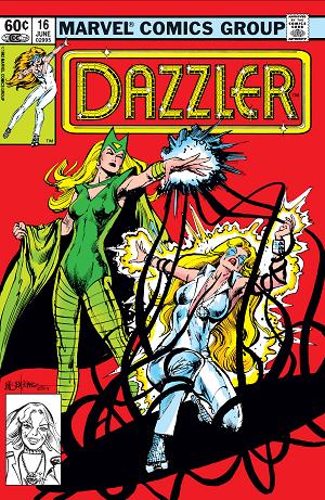 Dazzler #16  cover