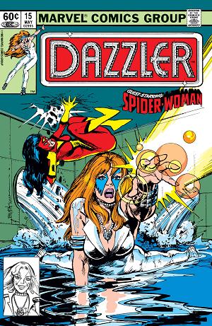 Dazzler #15  cover