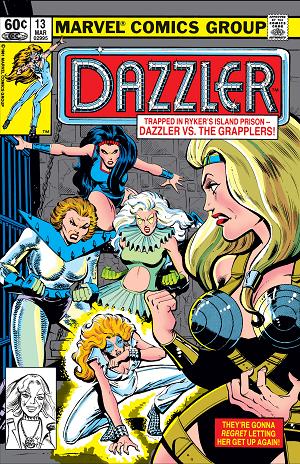 Dazzler #13  cover