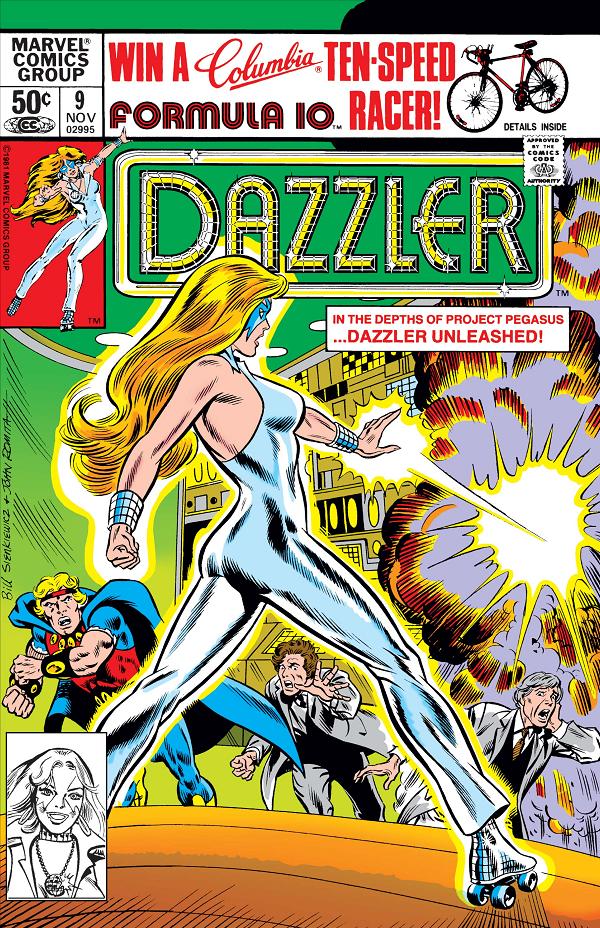 Dazzler #9  cover