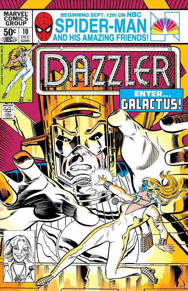 Dazzler #10  cover