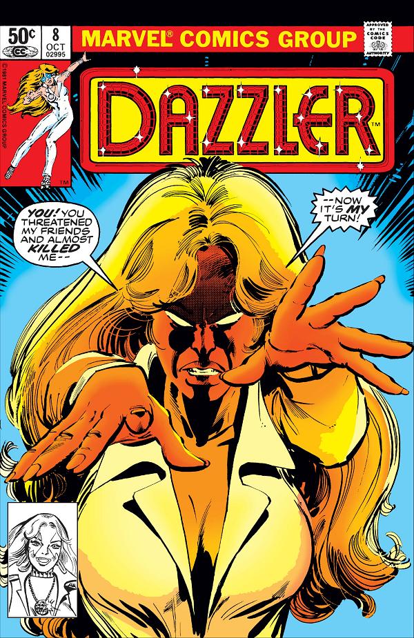 Dazzler #8  cover