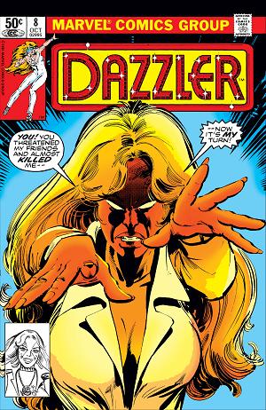 Dazzler #8  cover