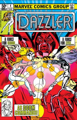 Dazzler #4  cover