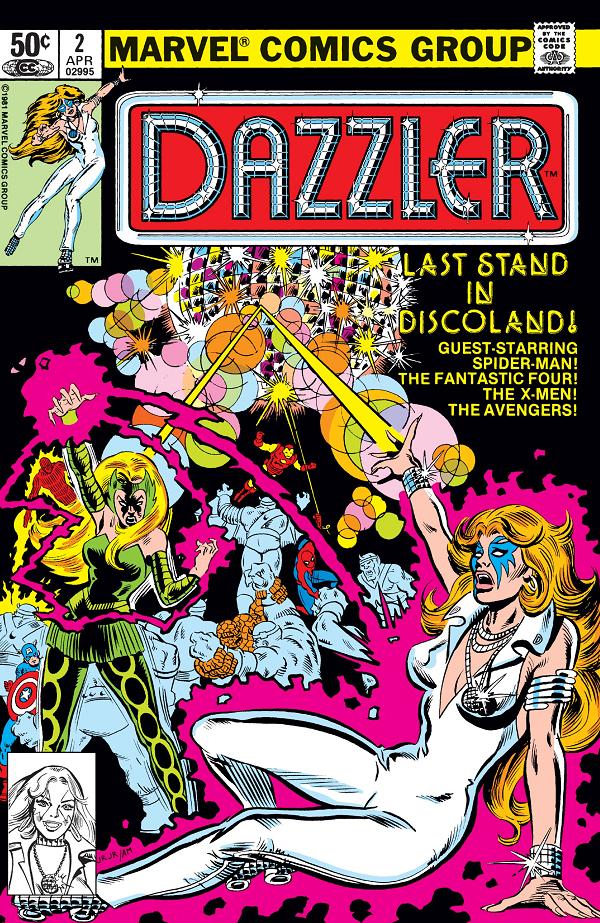 Dazzler #2  cover