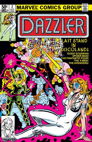 Dazzler #2  cover