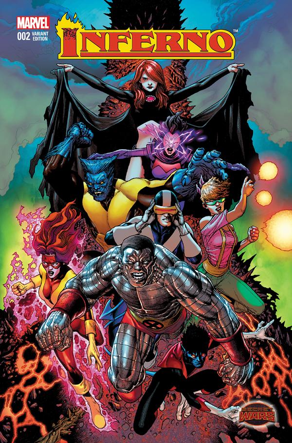 Secret Wars: Inferno #2 cover