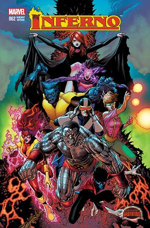 Secret Wars: Inferno #2 cover