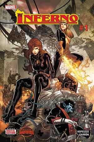 Secret Wars: Inferno #1 cover