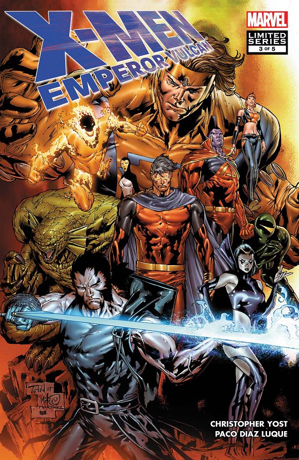 X-Men: Emperor Vulcan #3  cover
