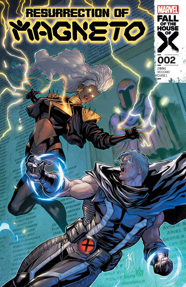 Resurrection Of Magneto #2  cover