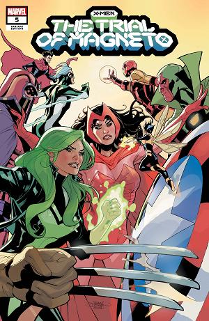 X-Men: The Trial Of Magneto #5 cover