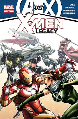 X-Men Legacy #267  cover