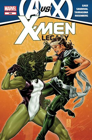 X-Men Legacy #266  cover