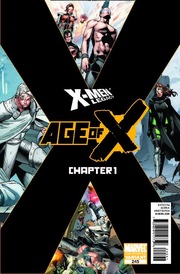 X-Men Legacy #245  cover