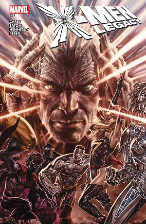X-Men Legacy #221  cover