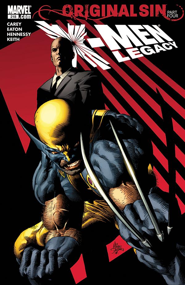 X-Men Legacy #218  cover