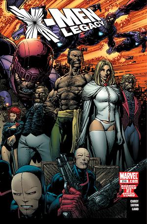 X-Men Legacy #210  cover