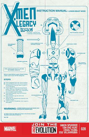X-Men Legacy #20 cover
