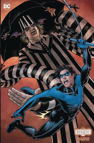 Nightwing #117 CVR G NICOLA SCOTT BEETLEJUICE CSV cover