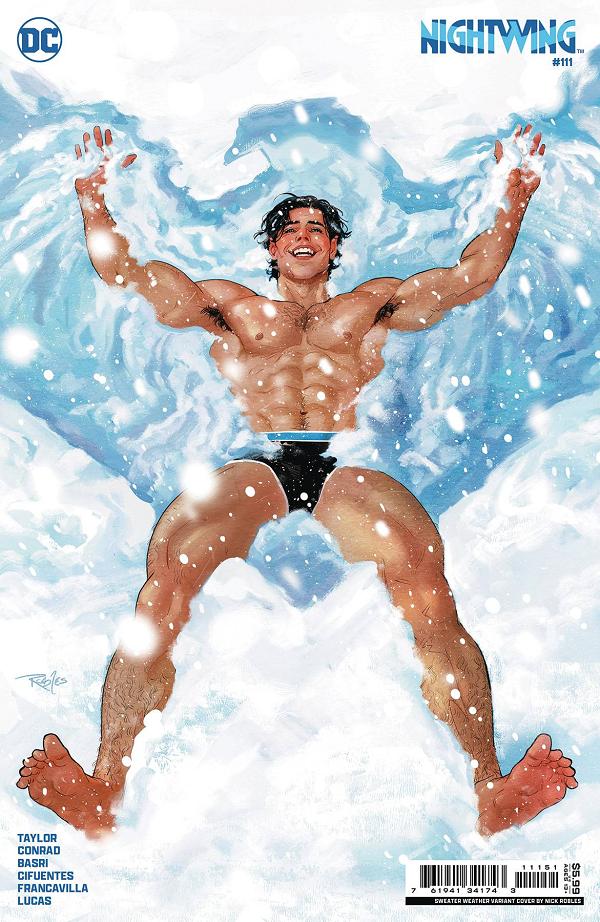 Nightwing #111 CVR D NICK ROBLES SWEATER WEATHER CSV cover