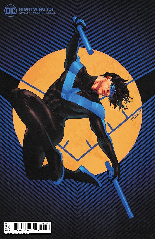 Nightwing #101 CVR C CVR C JAMAL CAMPBELL CARD STOCK cover