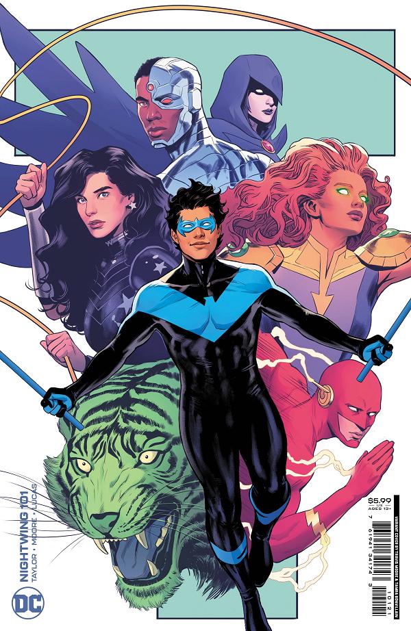 Nightwing #101 CVR B CVR B TRAVIS MOORECARD STOCK cover