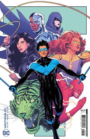 Nightwing #101 CVR B CVR B TRAVIS MOORECARD STOCK cover