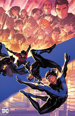Nightwing #100 CVR B CVR B JAMAL CAMPBELL WRPAD CARD STOCK cover