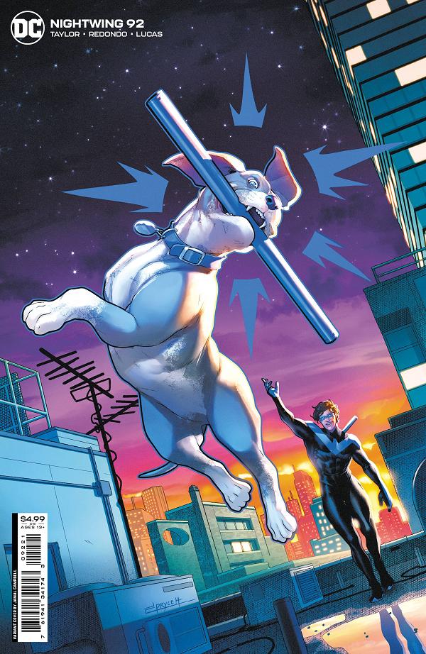 Nightwing #92 CVR B CVR B CAMPBELL CARD STOCK cover