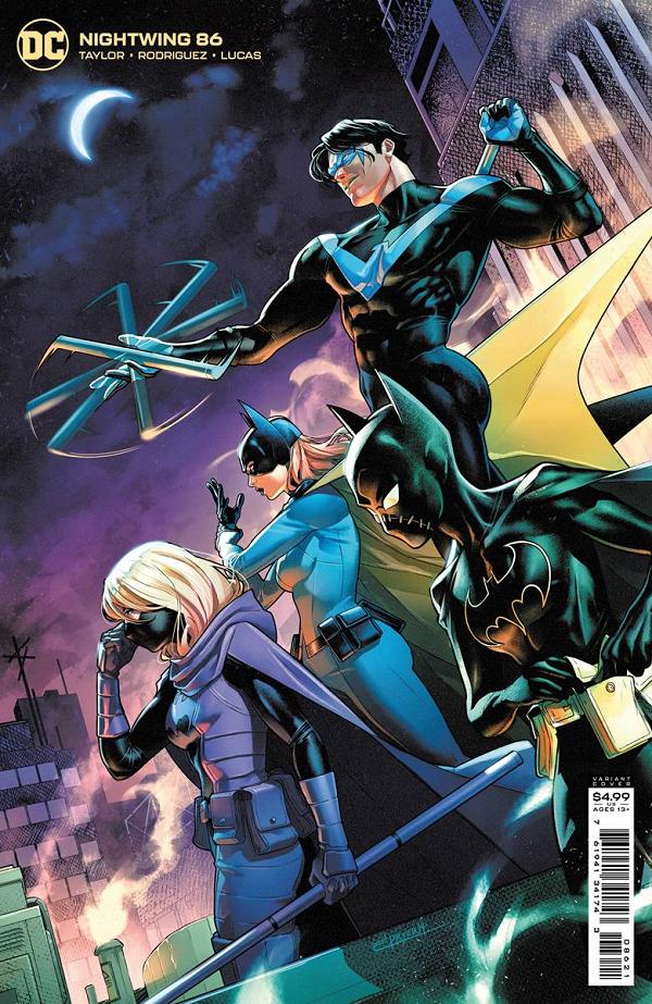 Nightwing #86 CVR B CVR B CAMPBELL CARD STOCK cover