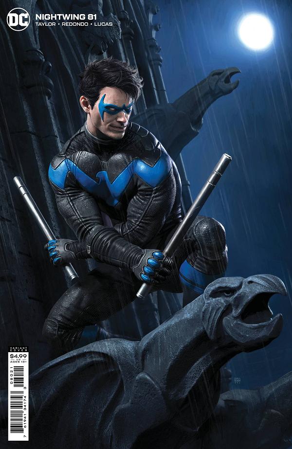 Nightwing #81 CVR C CARDSTOCK GRASSETTI cover