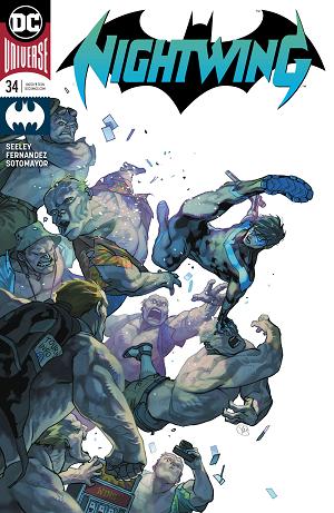 Nightwing #34  cover
